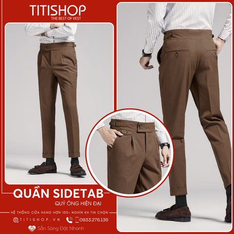 Quần Tây SIDETAB QST Titishop ( Slimfit )