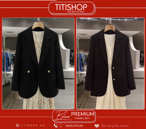 Áo Blazer Nữ Titishop (S-XL)