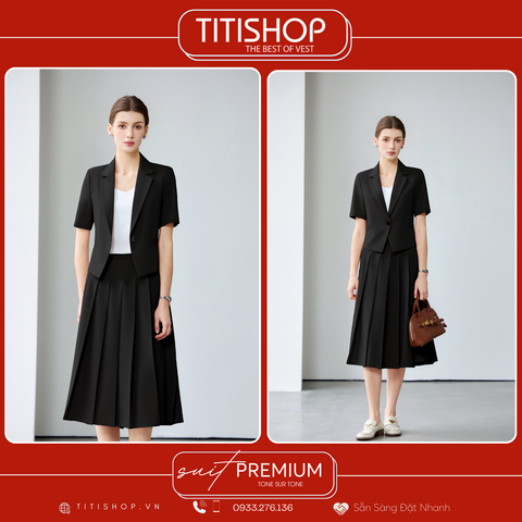 Áo Vest Nữ MIX Đầm TITISHOP