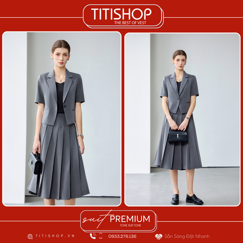 Áo Vest Nữ MIX Đầm TITISHOP