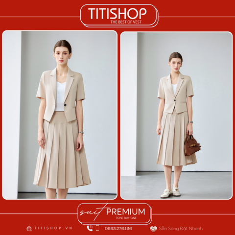 Áo Vest Nữ MIX Đầm TITISHOP