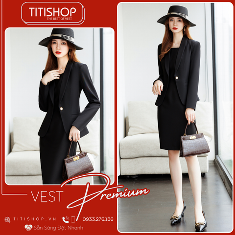 Áo Vest Nữ MIX Đầm TITISHOP