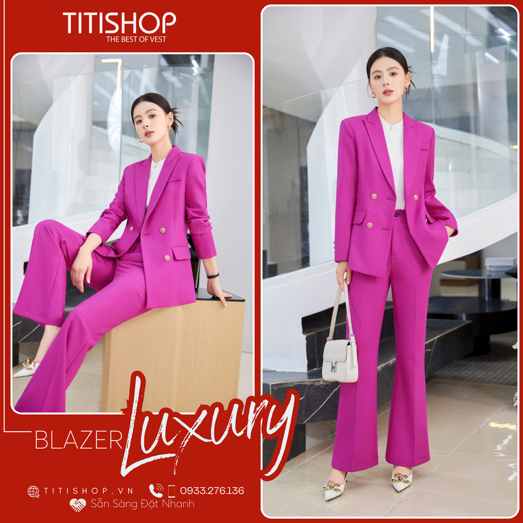 Áo Blazer Nữ TITISHOP premium