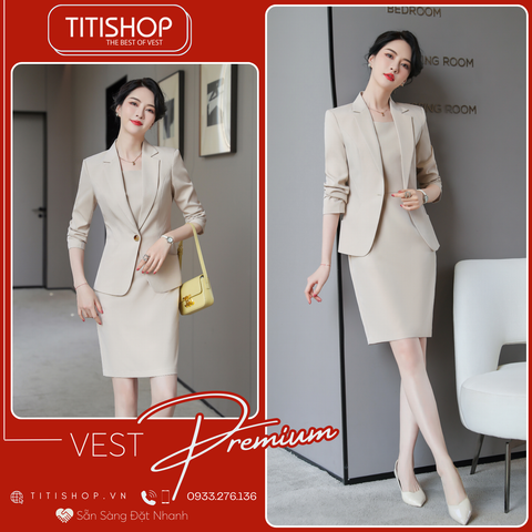 Áo Vest Nữ MIX Đầm TITISHOP
