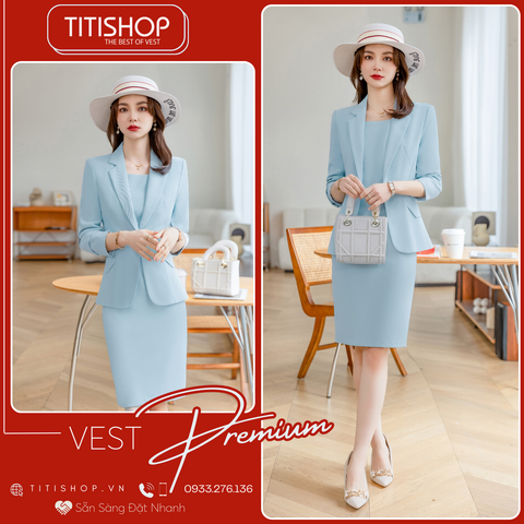 Áo Vest Nữ MIX Đầm TITISHOP