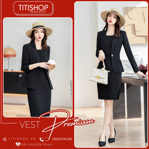 Áo Vest Nữ MIX Đầm TITISHOP