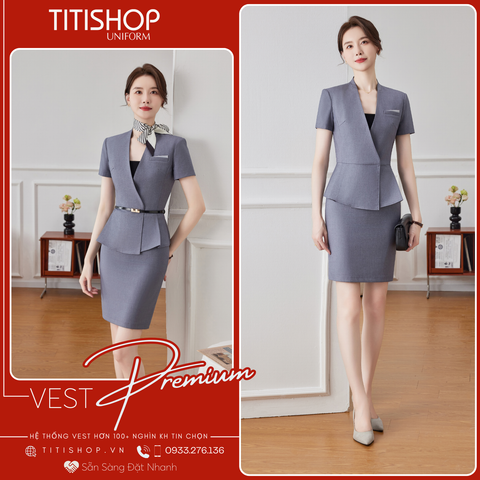 Áo Vest Nữ TITISHOP Tay Ngắn