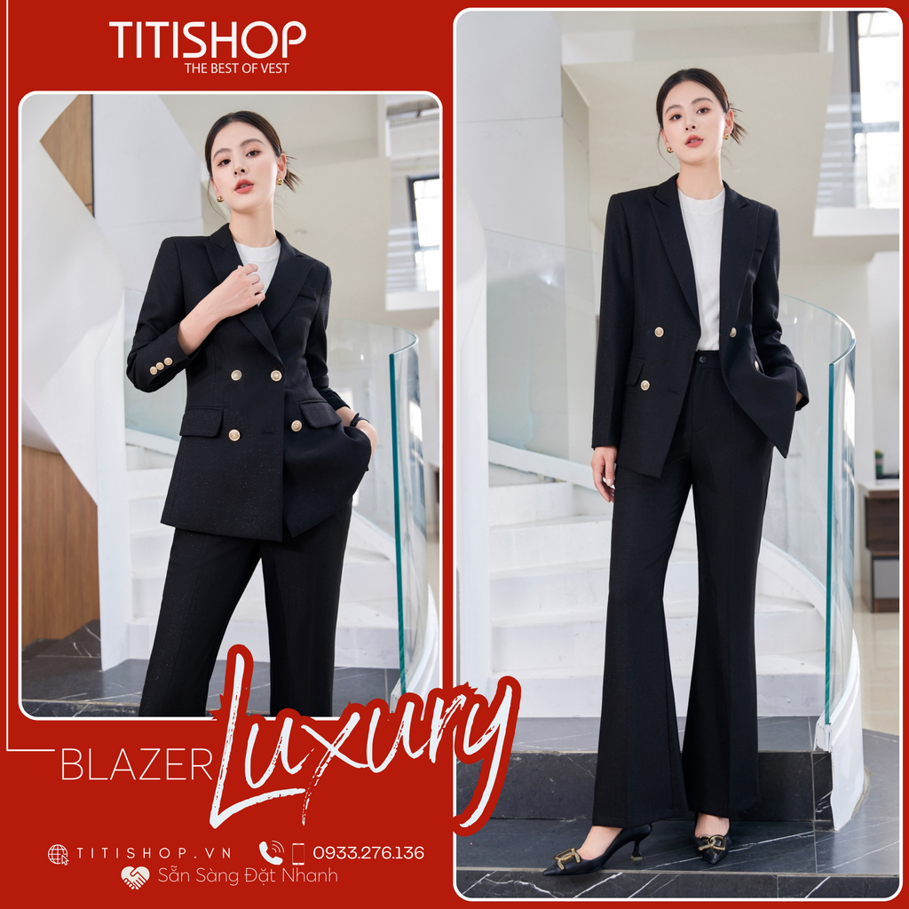 Áo Blazer Nữ TITISHOP premium