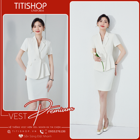 Áo Vest Nữ TITISHOP Tay Ngắn
