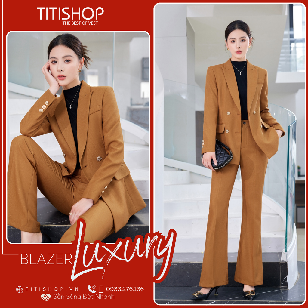 Áo Blazer Nữ TITISHOP premium