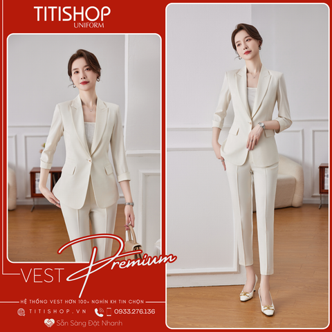 Áo Vest Nữ TITISHOP Tay Ngắn