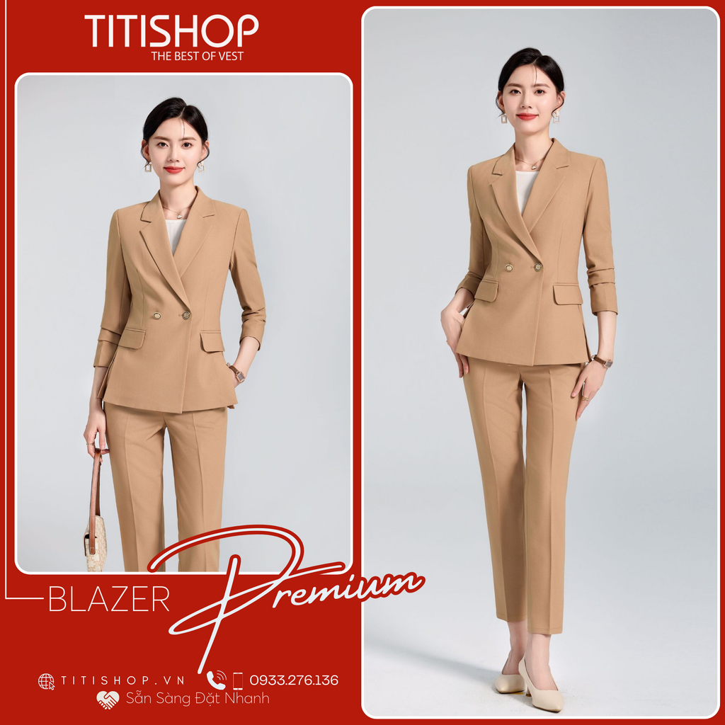Áo Blazer Nữ TITISHOP premium