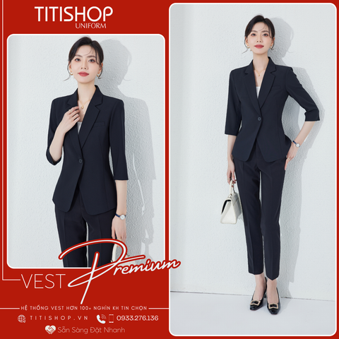 Áo Vest Nữ TITISHOP Tay Ngắn