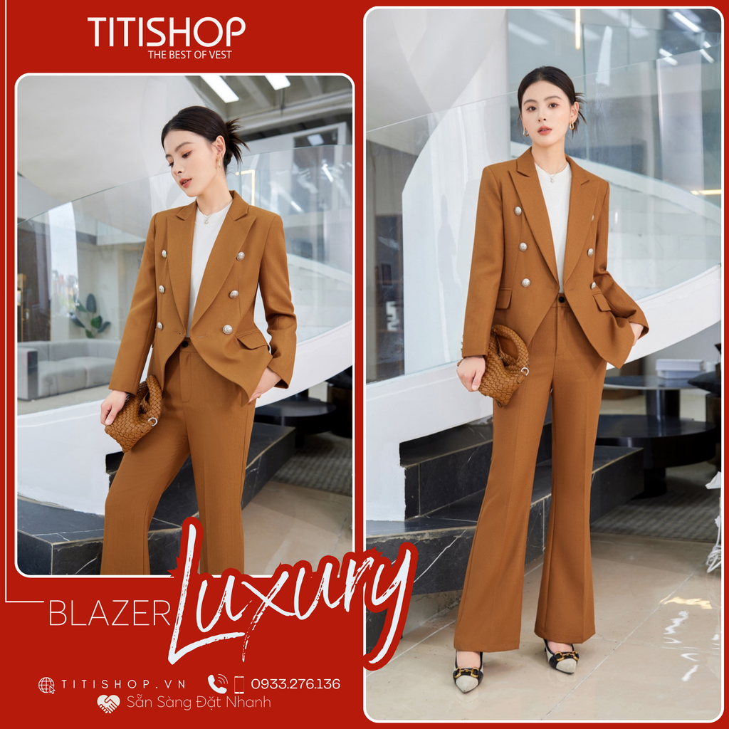 Áo Blazer Nữ TITISHOP premium