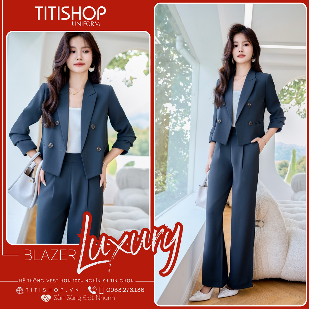 Áo Blazer Nữ TITISHOP premium