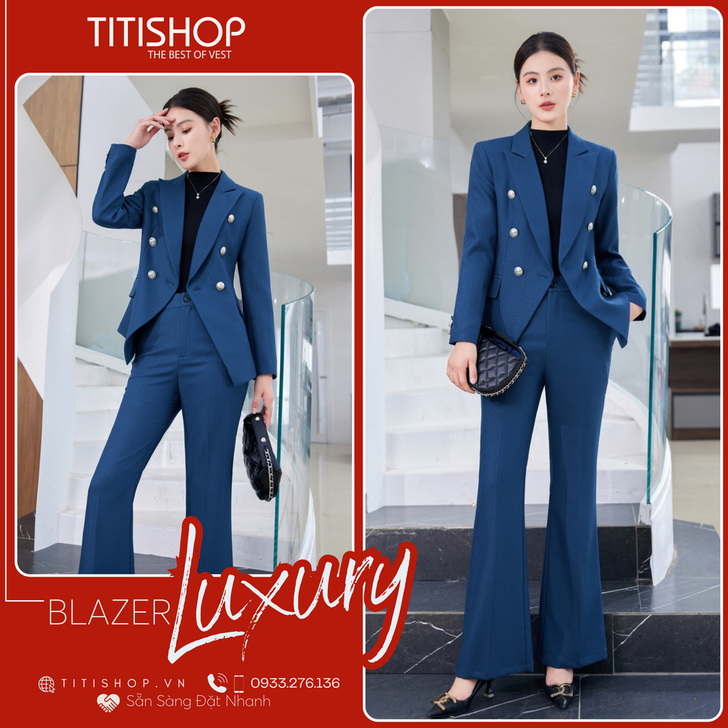 Áo Blazer Nữ TITISHOP premium