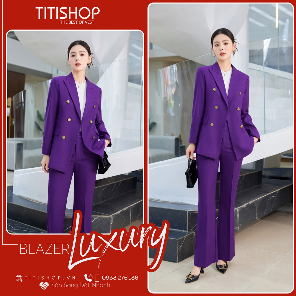 Áo Blazer Nữ TITISHOP premium