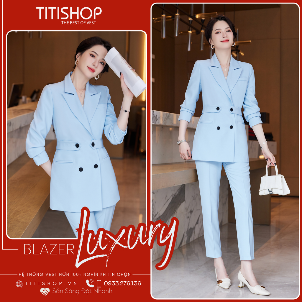 Áo Blazer Nữ TITISHOP premium