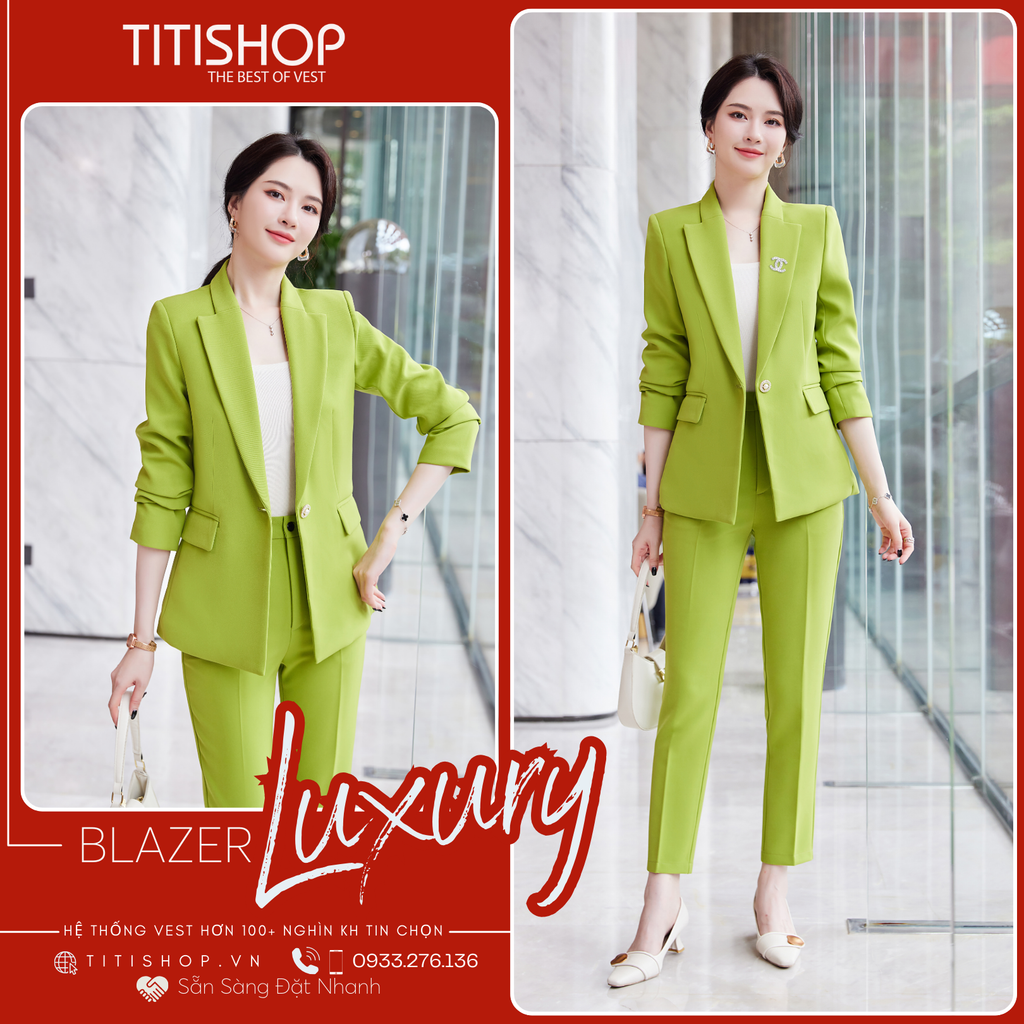 Áo Blazer Nữ TITISHOP premium