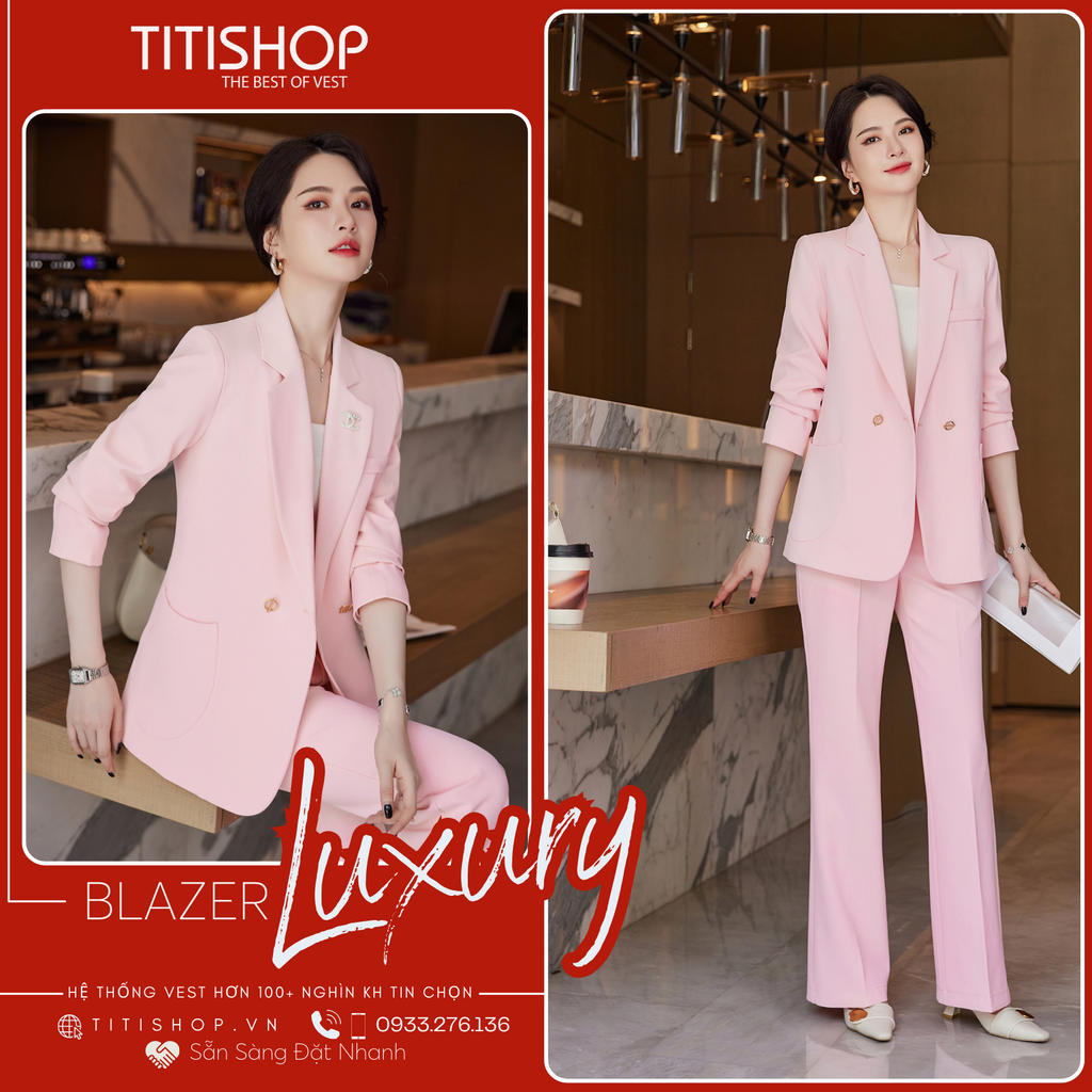 Áo Blazer Nữ TITISHOP premium