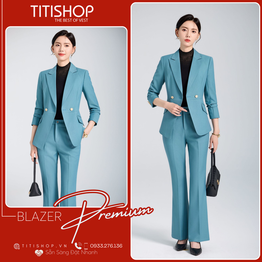 Áo Blazer Nữ TITISHOP premium