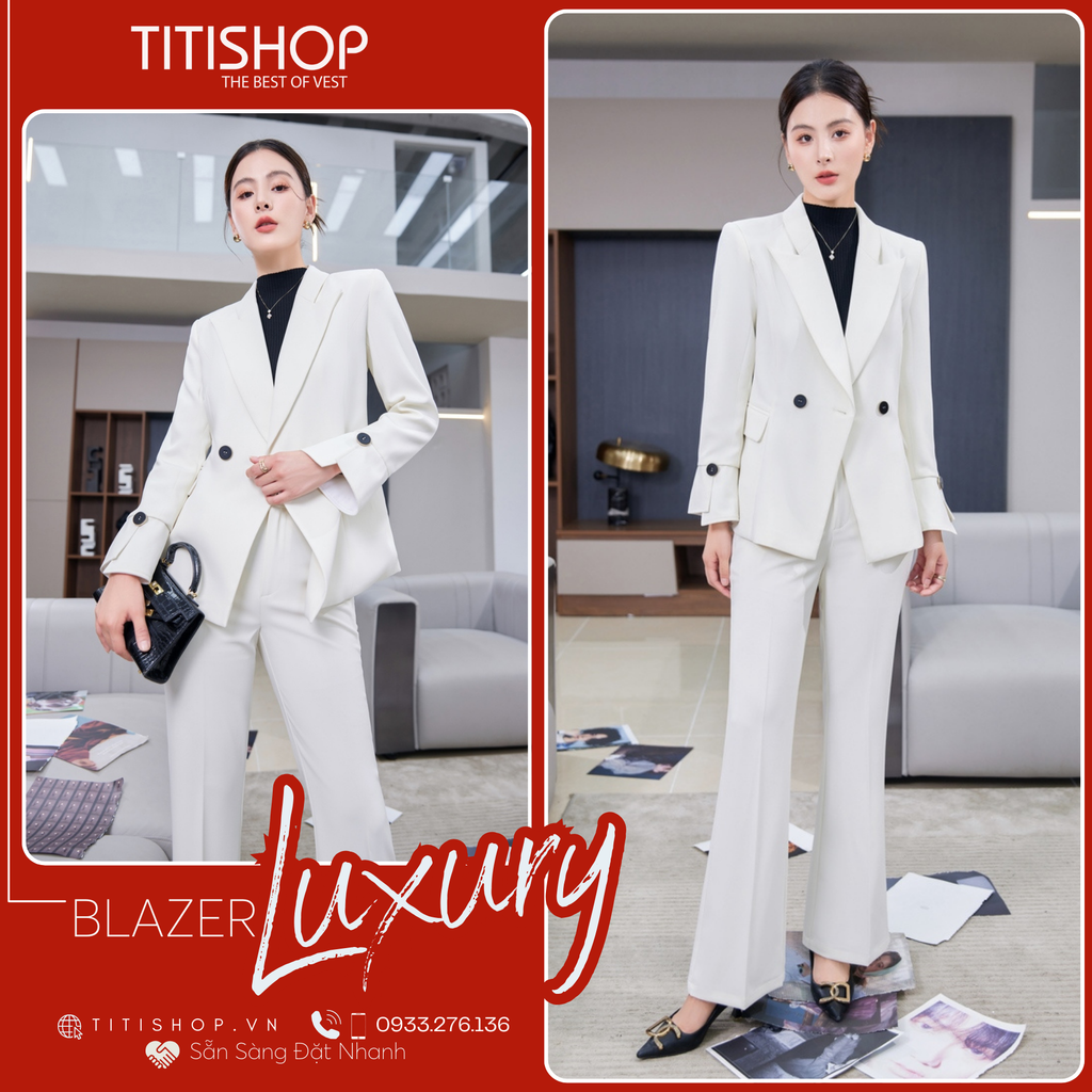Áo Blazer Nữ TITISHOP premium