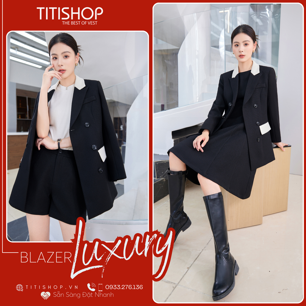 Áo Blazer Nữ TITISHOP premium