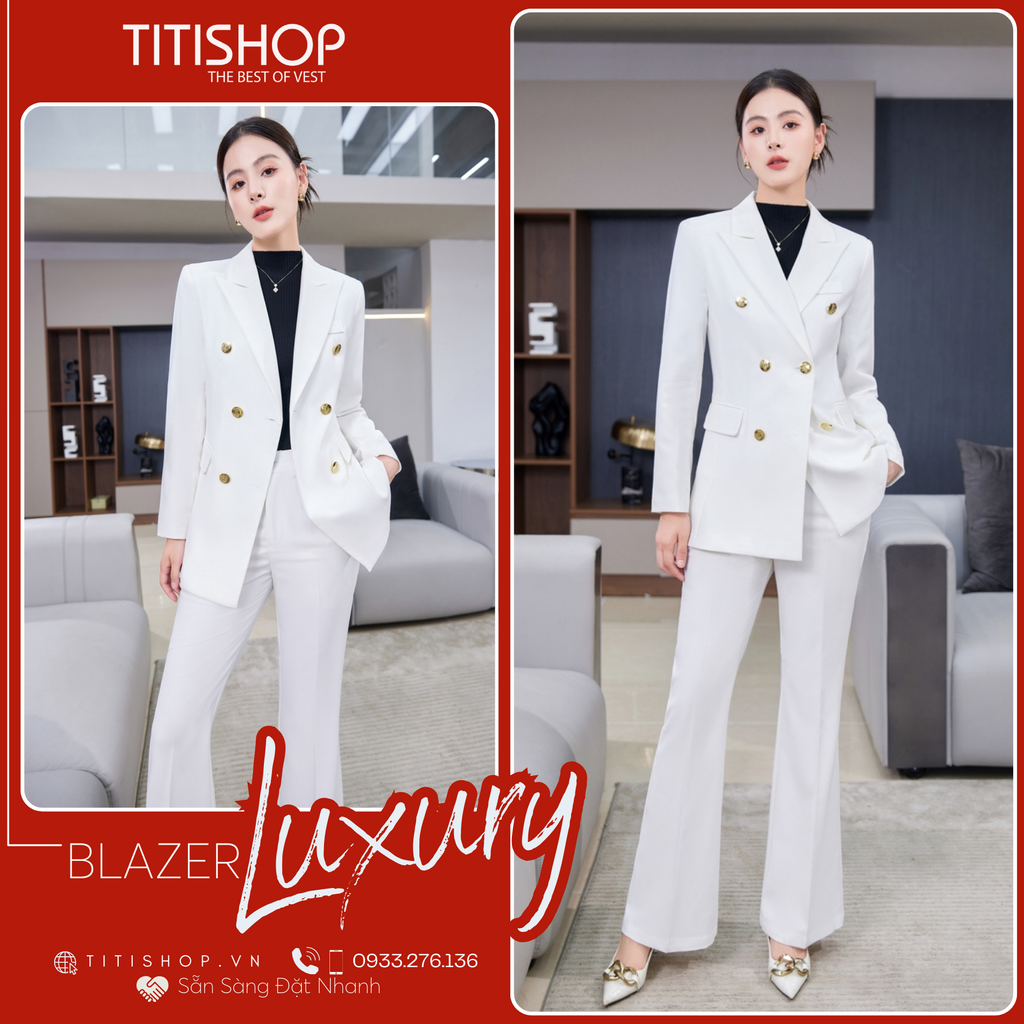Áo Blazer Nữ TITISHOP premium