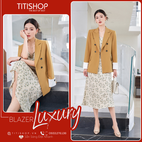 Áo Blazer Nữ TITISHOP premium