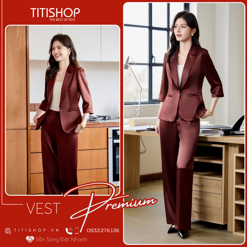 Áo Vest Nữ Tay Lỡ TITISHOP premium