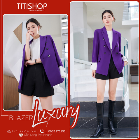 Áo Blazer Nữ TITISHOP premium