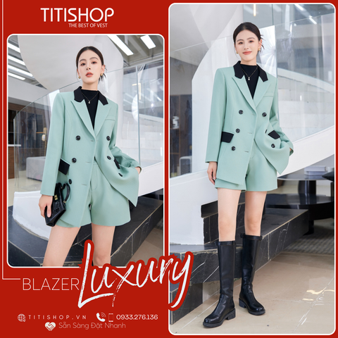 Áo Blazer Nữ TITISHOP premium