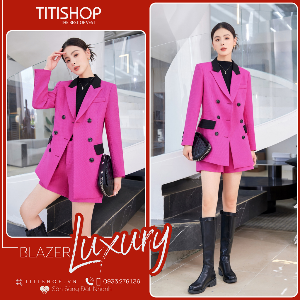 Áo Blazer Nữ TITISHOP premium