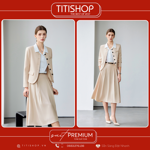 Áo Vest Nữ MIX Đầm TITISHOP