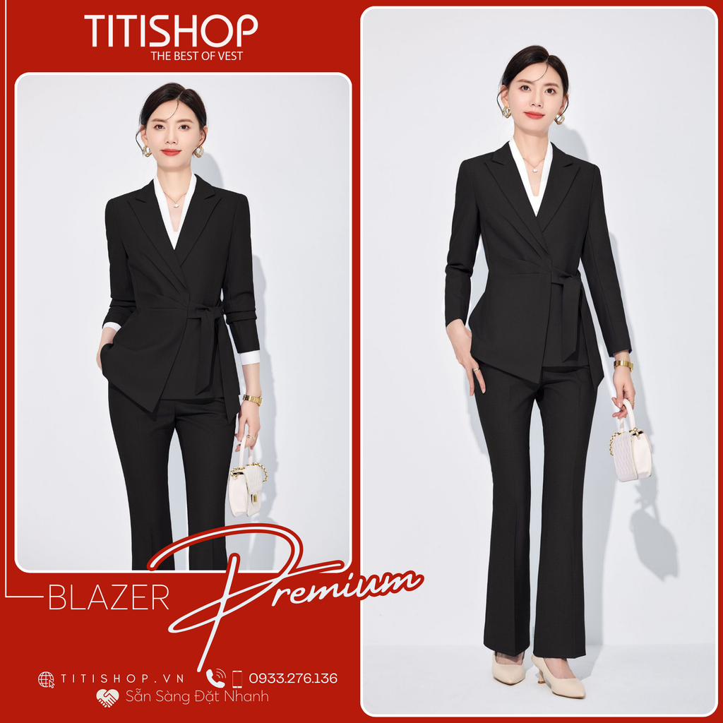 Áo Blazer Nữ TITISHOP premium