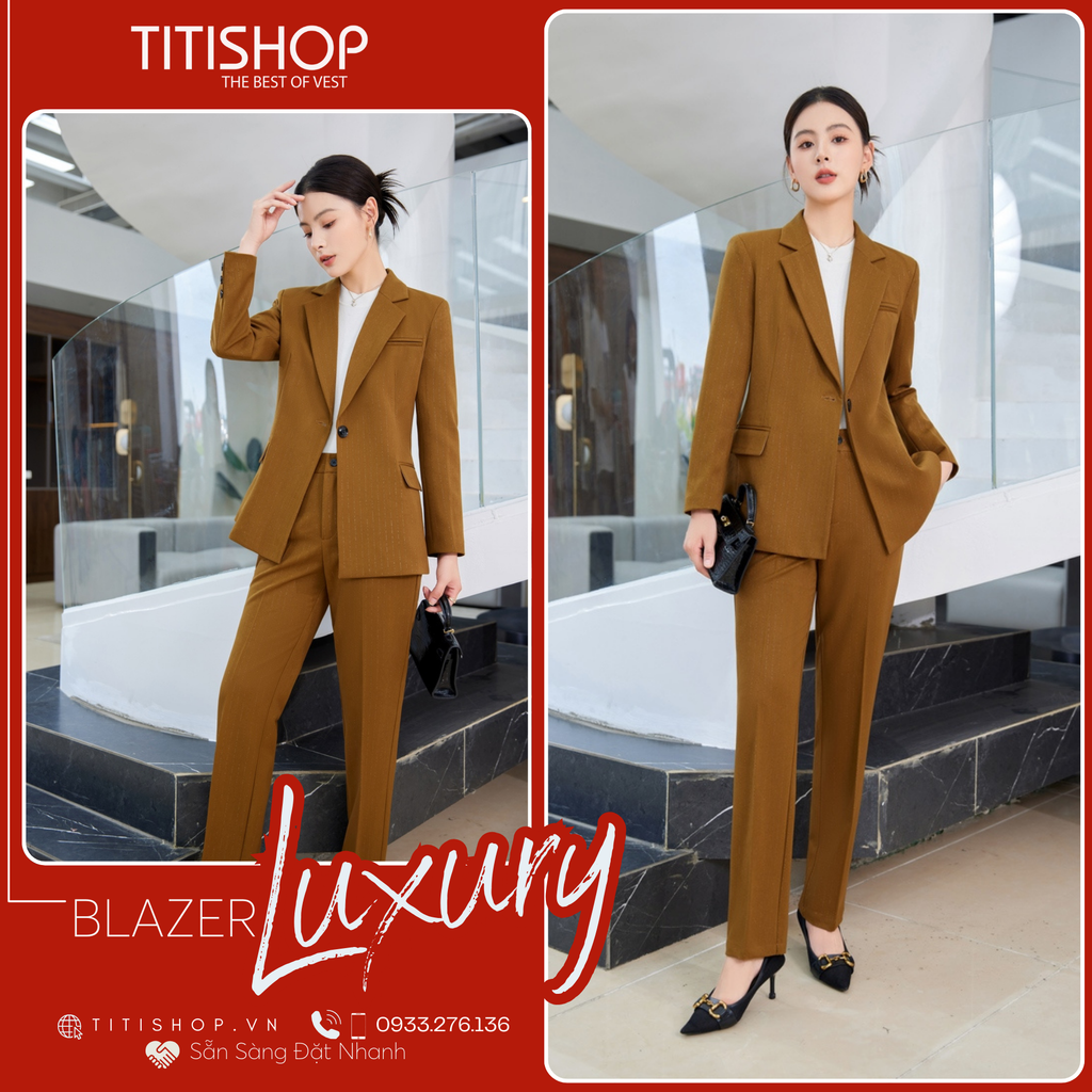 Áo Blazer Nữ TITISHOP premium