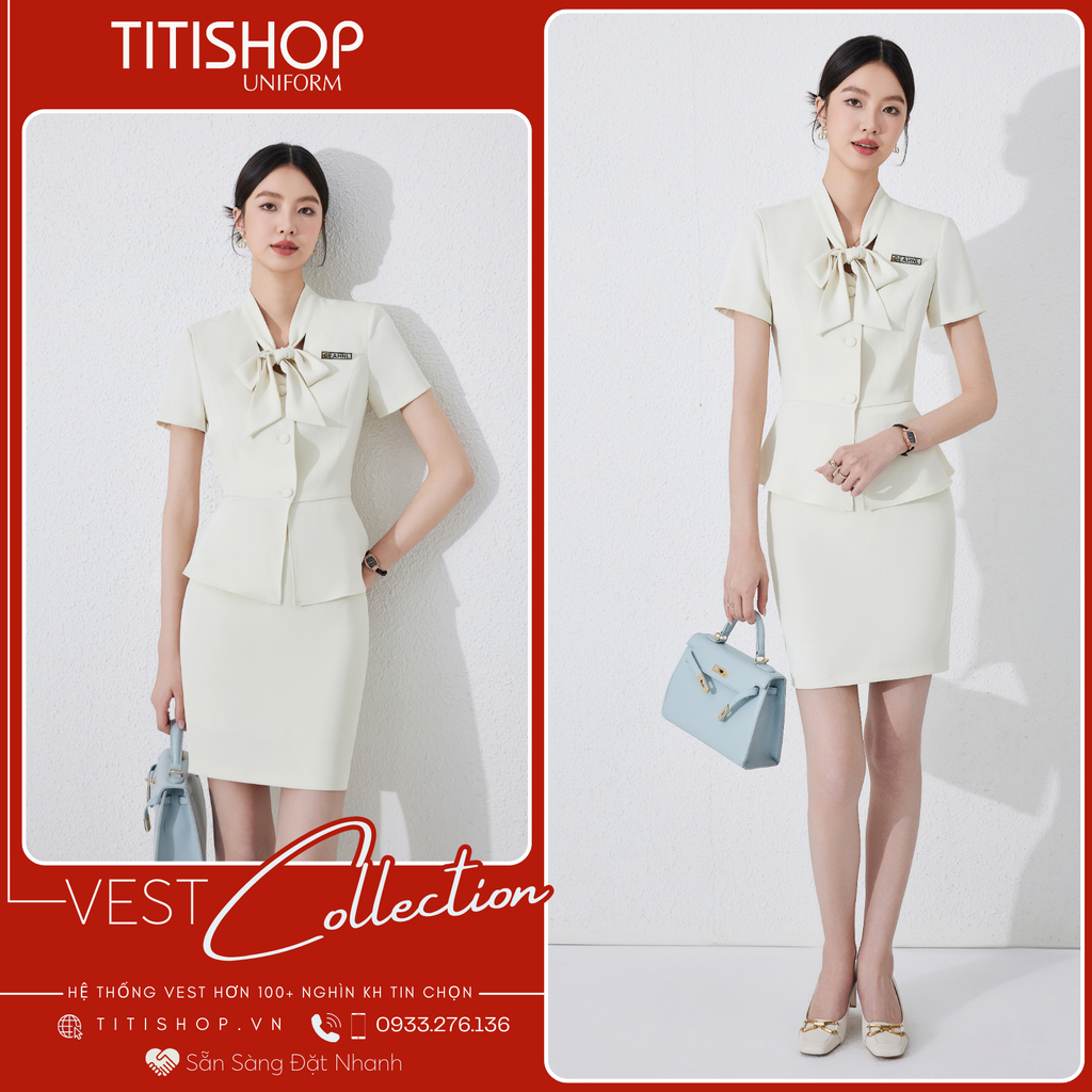 Áo Vest Nữ TITISHOP Tay Ngắn