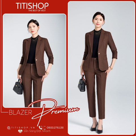 Áo Blazer Nữ TITISHOP premium