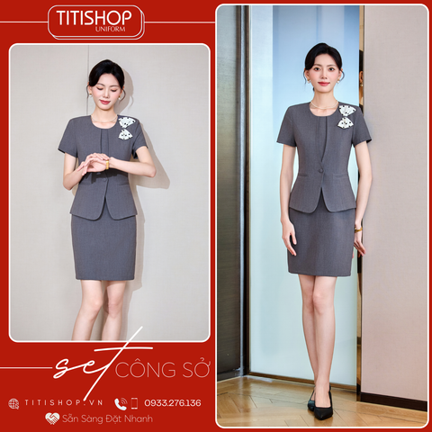 Áo Vest Nữ TITISHOP Tay Ngắn