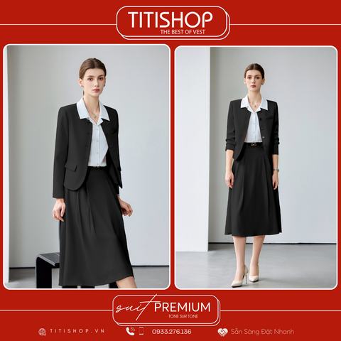 Áo Vest Nữ MIX Đầm TITISHOP