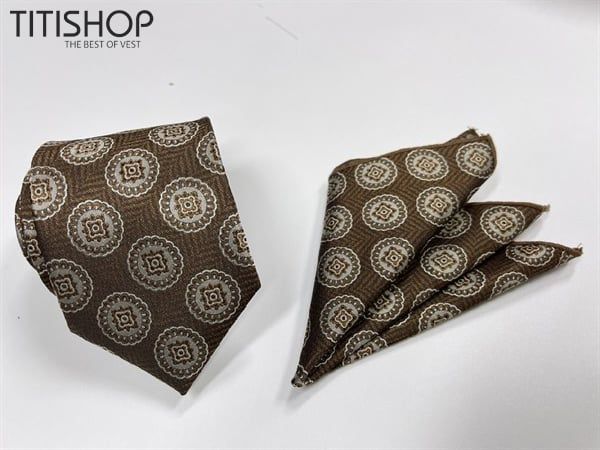 Sét Bộ Cavat & Khăn Cài 1080 TITISHOP