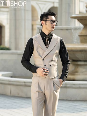 VEST 6 Nút TITISHOP  (M-7XL)