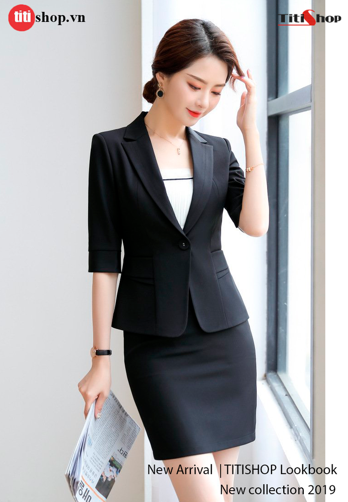 Áo vest Nữ Titishop ACC242 Đen tay lững ( 2XL 3XL 4XL )