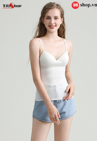 Áo lá mặc vest Titishop AOL154 Trắng Có lót