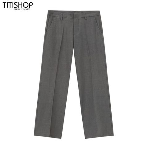 Quần Tây Ống Rộng , Ống Suông TITISHOP  From Chuẩn