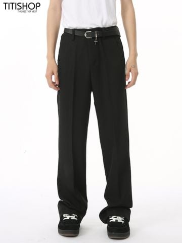 Quần Tây Ống Rộng , Ống Suông TITISHOP  From Chuẩn