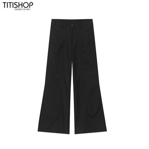 Quần Tây Ống Rộng , Ống Suông TITISHOP  From Chuẩn