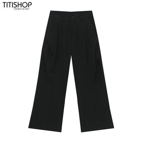 Quần Tây Ống Rộng , Ống Suông TITISHOP  From Chuẩn