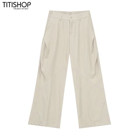 Quần Tây Ống Rộng , Ống Suông TITISHOP  From Chuẩn