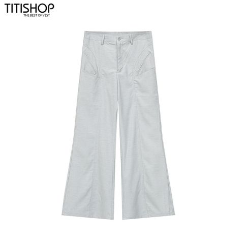 Quần Tây Ống Rộng , Ống Suông TITISHOP  From Chuẩn